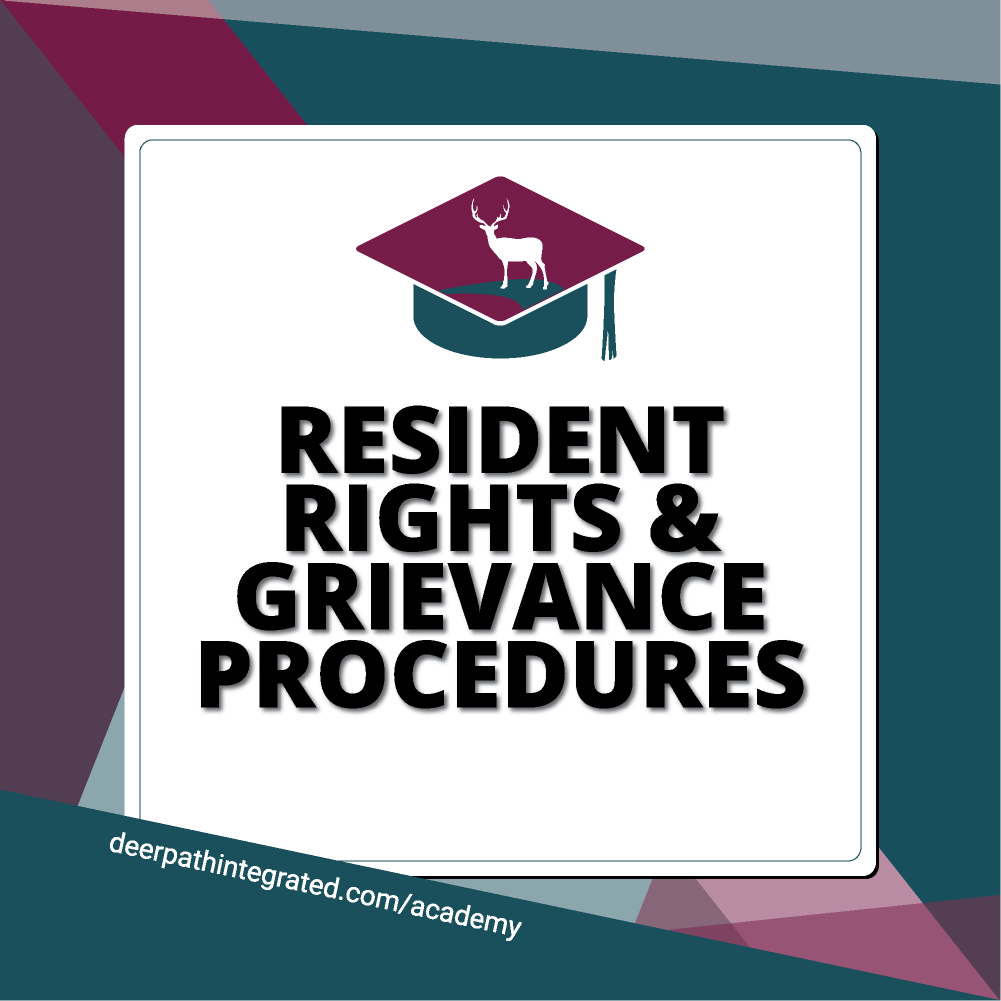 Resident Rights Sign Resident Rights – Deer Path Academy